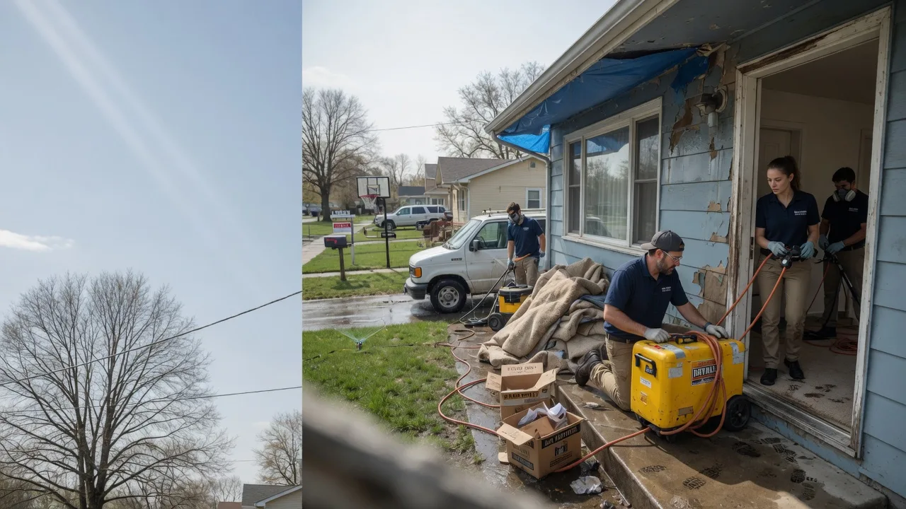 Basement Flood Cleanup in Youngstown, PA near me